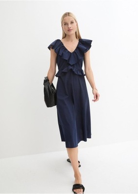 SUKIENKA MIDI Z FALBANAMI __46