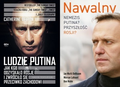 Ludzie Putina + Nawalny PAKIET 2 książek