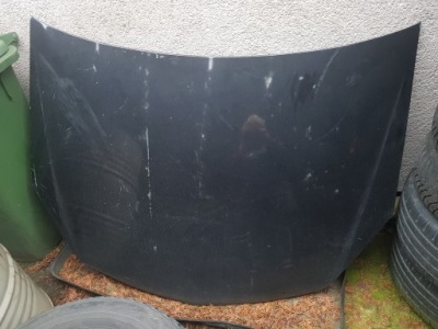 Opel astra h 3 3 капот 3d z20r черная фото №1