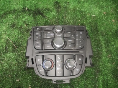 Opel astra j панель радіо кондиціонера 13360091 фото №1