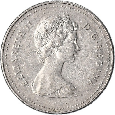 Moneta, Canada, 5 Cents, 1984