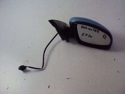 Зеркало правое 5 pin skoda roomster scout 9444 фото №1