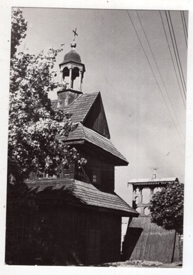 Łask - Kościół Drewniany - FOTO ok1965