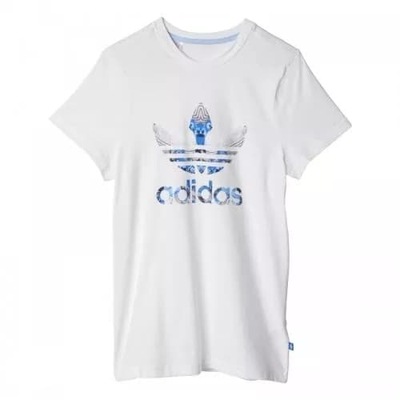 Bluzka sportowa Adidas J SS TEE r. 164 AB2239 logo