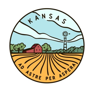 Naprasowanka USA Kansas