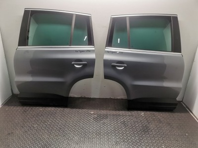 Дверь правый задняя vw tiguan 5n оригинальный номер lr7n 08-16 фото №1