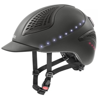 Kask UVEX Exxential II LED antracytowy mat L-XL