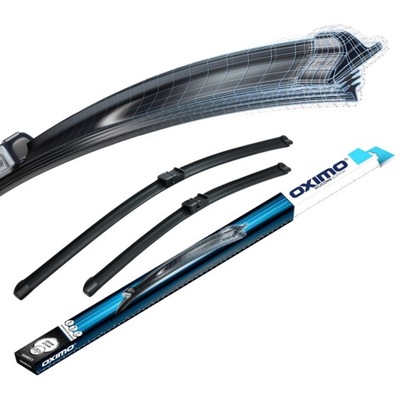 WIPER BLADES FLAT BEZSZKIELETOWE FRONT OXIMO 600+425MM FIAT CROMA  