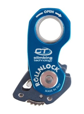 Przyrząd zaciskowy Climbing Technology RollNlock athracite/blue