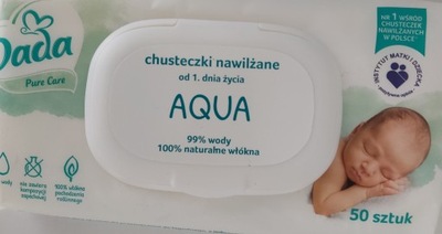 Dada Aqua 99% wody chusteczki nawilżane 50 szt