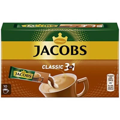 Kawa w saszetkach Jacobs 10 szt.