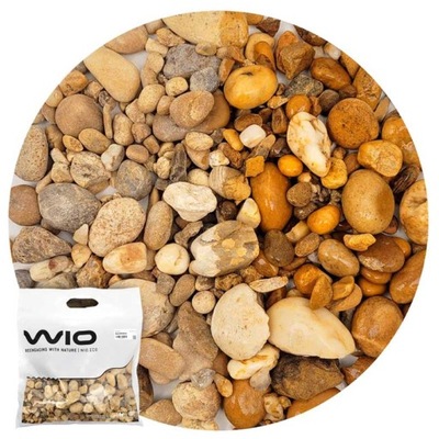 WIO Bumblebee Gravel 3-40 mm, 2 kg Żółtawe