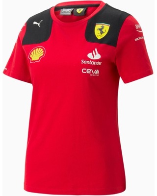 Koszulka damska Scuderia Ferrari F1 2023 r.XXS
