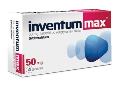 Inventum Max 0,05g, 4 tabletki