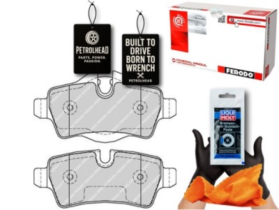 PLAQUETTES FREIN MINI (R56) (R57) (R58) (R59) CLUB #PETROLHEAD PRO+ KIT3 
