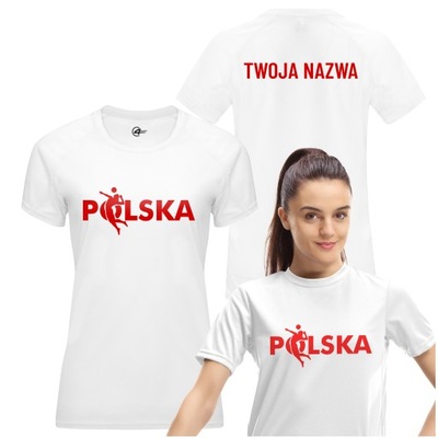 Koszulka Polska Siatkówka z Własnym Imieniem