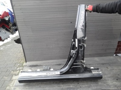 Nissan pulsar 2014 блок двигателя порог левый оригинал фото №1