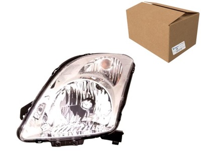 Фара h4 механічний колір вкладиш: хромований ko фото №1