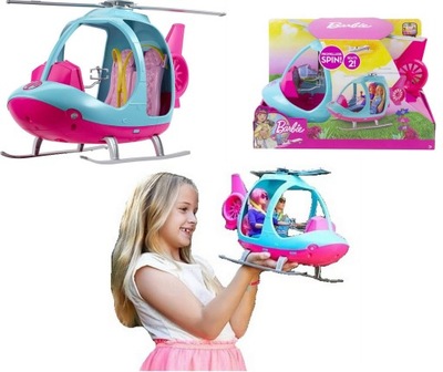 Barbie Helikopter śmigłowiec dla lalki FWY29