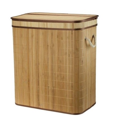 Kosz bambusowy na pranie 100 litrów
