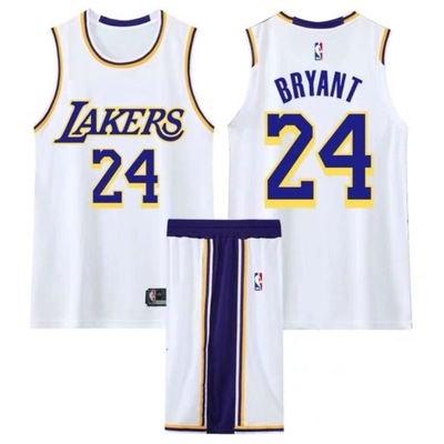 Koszulka Lakers James No. 23 Kobe No. 24 Strój do koszykówki