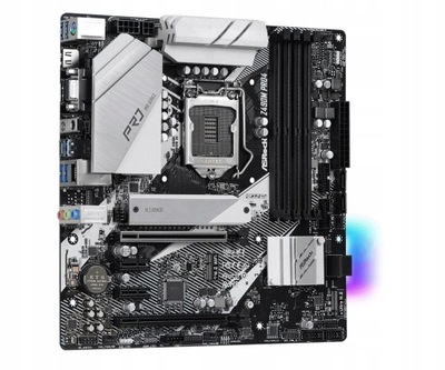Płyta główna Micro ATX ASRock Z490M Pro4 Socket 1200 (USZKODZONA)