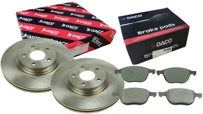 DISCOS ZAPATAS FORD C-MAX 2003-2010 FOCUS II 1,8TDCI/2,0/20TDCI 300MM PARTE DELANTERA  