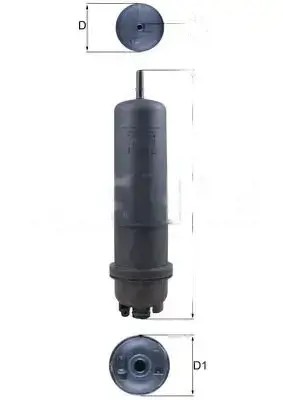 Фильтр топлива kl 872/7 knecht фото №1