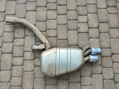 Bmw 5 f10 f11 выхлоп гаситель конечный фото №1