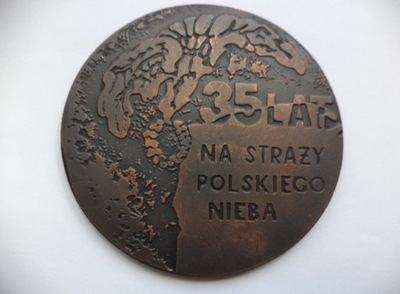 Medal Na Straży Polskiego Nieba 1958 - Brąz - B. Rzadki