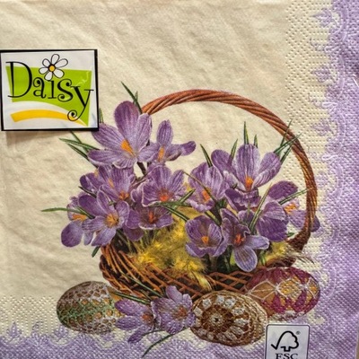 serwetki Daisy 1kpl-20szt Wielkanoc