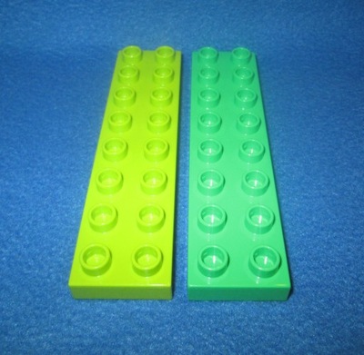 DS Lego Duplo płytka 2x8 2szt