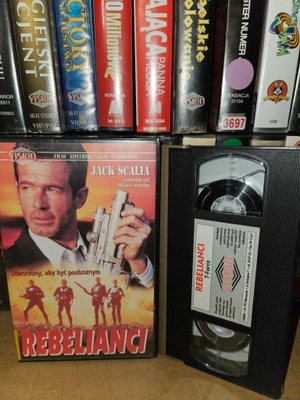 REBELIANCI KASETA WIDEO VHS - JACK SCALIA | SCIENCE FICTION