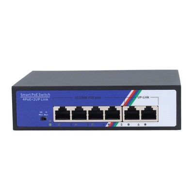 Switch 6 PORT GIGABIT Rozdzielacz Sieci LAN 1