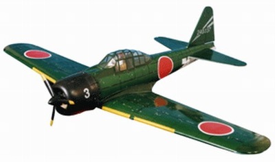 Samolot A6M5 Zero (klasa .46 EP-GP)(wersja zielona) ARF- VQ-Models