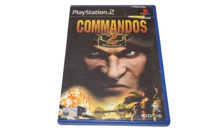 Gra COMMANDOS 2 MEN OF COURAGE Sony PlayStation 2 (PS2)