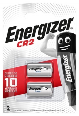 2x Bateria CR2 foto litowa marki Energizer