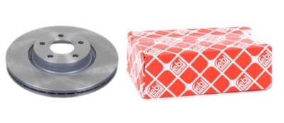 Febi 24566 диск ford focus ii 04- febi 24566 фото №1