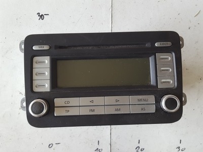 Vw eos 06-10r радио cd радиопроигрыватель 1k0035186s фото №1