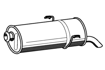 STARLINE SILENCIADOR PEUGEOT 206 1.1I TERMINAL  