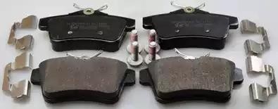 Гальмівні колодки гальмівні denckermann b111276 фото №1