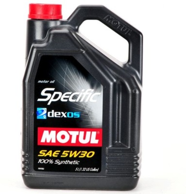 OLEJ SYNTETYCZNY MOTUL SPECIFIC DEXOS 2 5W30 5L