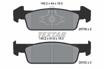 КОЛОДКИ HAM. DACIA P. LOGAN- SANDERO 12- 1.2- 1.6B