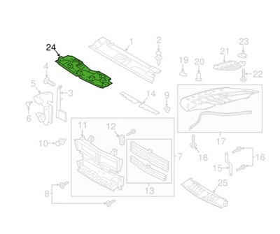 FORD MUSTANG, 18 - TUBO DOLOTOWA AIRE JR3Z-8326-A  