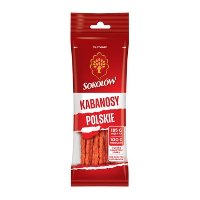 Kabanosy Polskie 100g Sokołów
