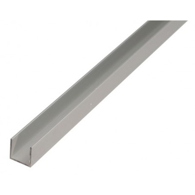 Profil U aluminiowy 1000x10x8x1,3 GAH