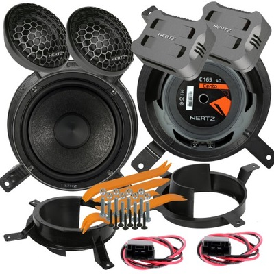 HERTZ ESK CK 165 ALTAVOCES VOLVO S60 S70 V70 PARTE DELANTERA  