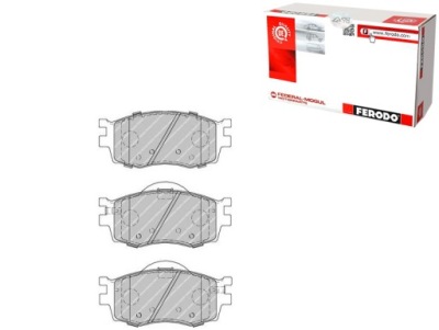 Ferodo тормозные колодки тормозные hyundai accent iii i20 kia фото №1