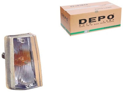 Лампа поворотник прозрачный iveco daily i фото №1