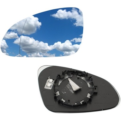 Opel astra 4 iv j 2009- вкладыш стекло зеркало с подогревом lew фото №1